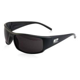 M&P Thunderbolt Full Frame Shooting Glasses - Black Frames/Smoke Lenses
