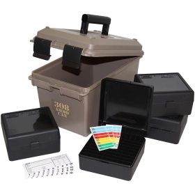 MTM 308 Ammo Can for 400 rd. Includes 4 each RM-100's Dark Earth