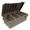MTM Ammo Crate Divided Utility Box - Dark Earth
