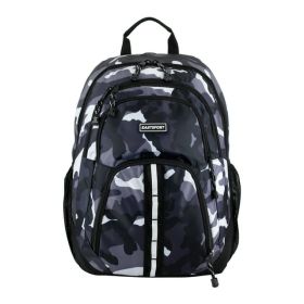 Eastsport Unisex Black White Camo Rally Sport 2.0 Backpack