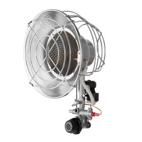 Propane Tank Top Heater with Portable Trolley 15000 BTU Infrared Single