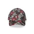 Time And Tru Women's Cotton Twill Baseball Hat, Rose Camo Print, Adjustable Strap