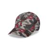 Time And Tru Women's Cotton Twill Baseball Hat, Rose Camo Print, Adjustable Strap