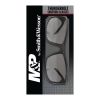 M&P Thunderbolt Full Frame Shooting Glasses - Black Frames/Smoke Lenses