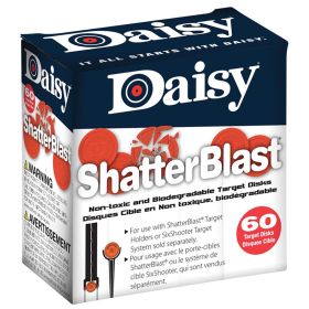 Daisy Shatterblast Refill Targets - 2" Disks (60 count)