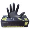 Black Mamba Black Powder Free Textured Nitrile Gloves (Medium) 100 per Box