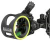 CBE Archery Tactic Hybrid 3-Pin Bow Sight with 0.019 Fibers (Ambidextrous)