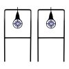 Crosman Dual Target Pack All Metal Spinning Targets (2-Pack)