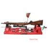 MTM Gun Vise for Gunsmithing Work and Cleaning (Red)