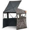 6-7 Person Portable Hunting Blind Ground Deer Duck Blind with Carrying Bag