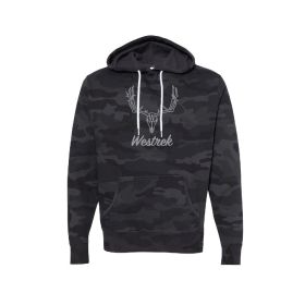 Black Camo Westrek Hoodie (size: large)