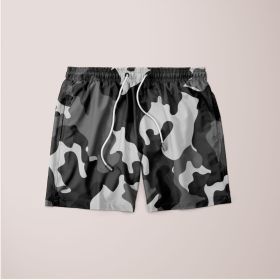 Grey Camo Shorts (size: medium)