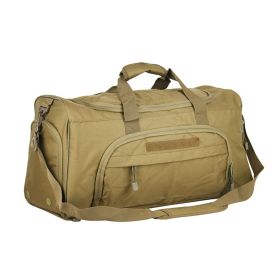 Work Out Lightweight Waterproof Sports Gym Bag for Women & Men (Color: Coyote)